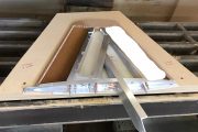 Frame and Honeycomb Core in fixture